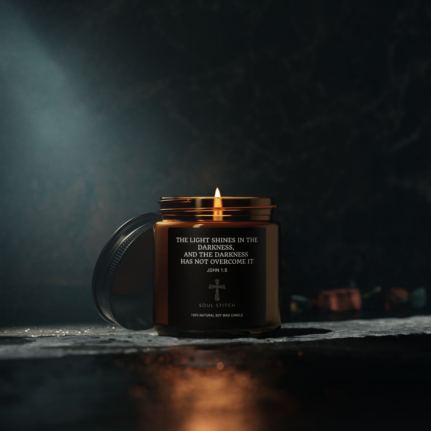 Light Over Darkness Candle