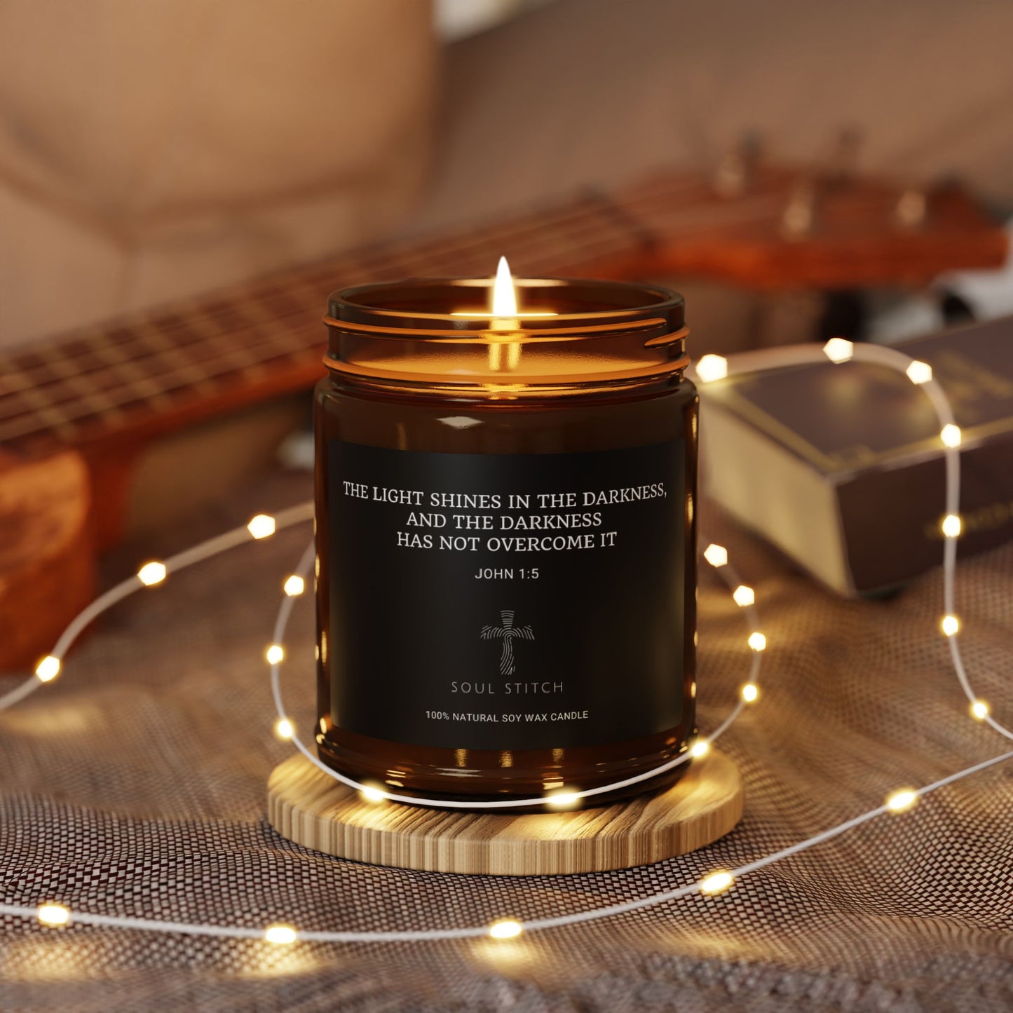 Light Over Darkness Candle